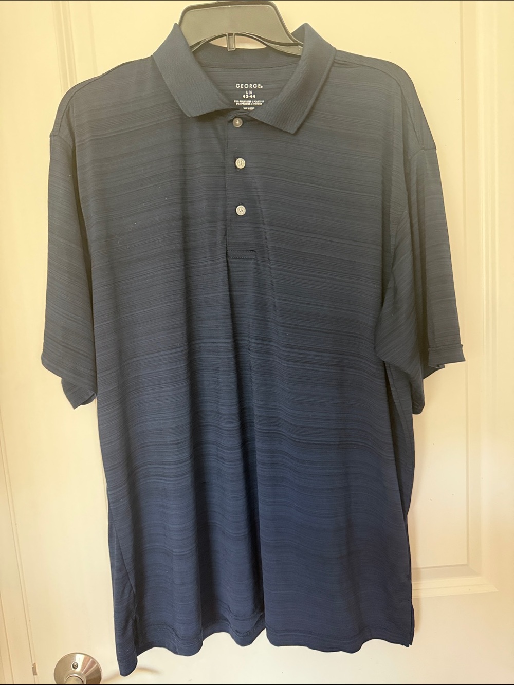 George Navy Blue Men's Polo Shirt - Short Sleeve